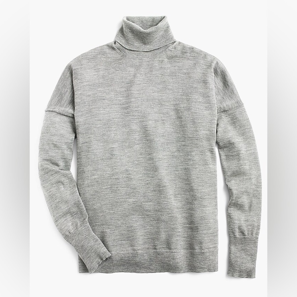 J. Crew turtleneck 100% merino wool